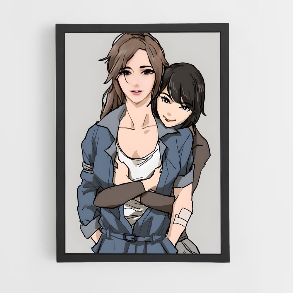Poster Sam nishimura – affiche Tomb raider (vue 2)